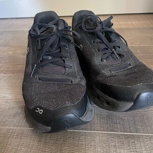 On Running Black Athletic Shoes
